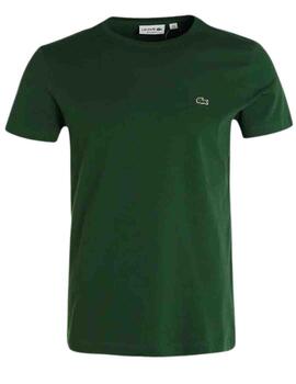 Camiseta Lacoste básica para hombre de cuello rendondo