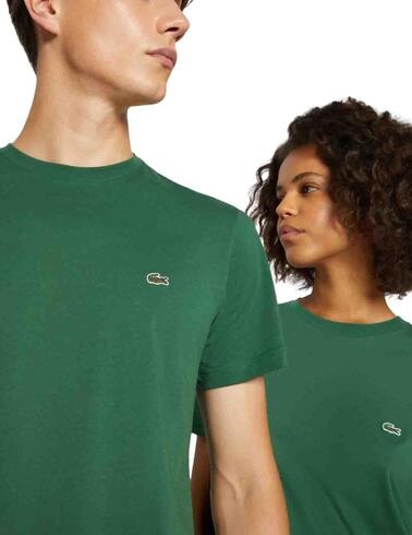 Camiseta Lacoste básica para hombre de cuello rendondo