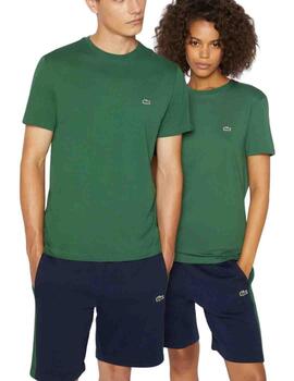 Camiseta Lacoste básica para hombre de cuello rendondo