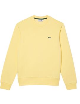 Sudadera Lacoste para hombre de algodón ecológico cepillado