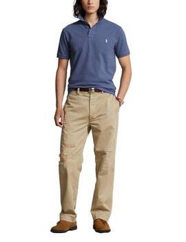 Polo de Polo Ralph Lauren de piqué custom slim fit hombre