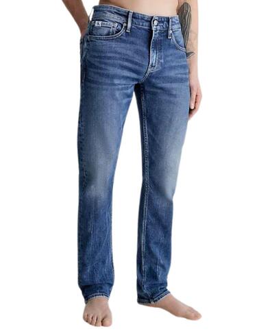 Pantalón vaquero Calvin Klein Slim Fit para hombre denim med