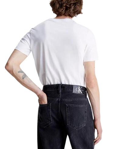 Camiseta Calvin Klein slim para hombre con monograma