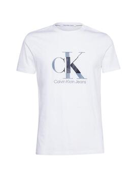 Camiseta Calvin Klein slim para hombre con monograma