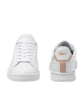 Zapatillas Lacoste de mujer Carnaby Pro BL en piel a tono