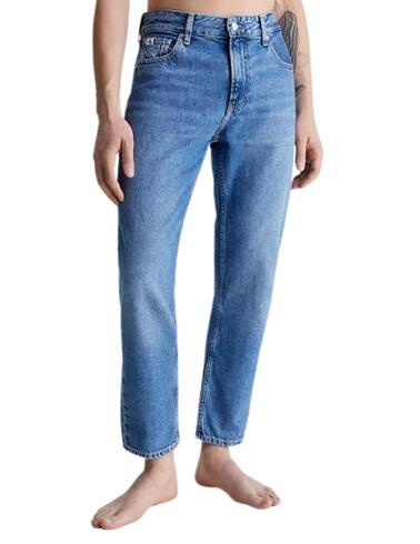 Pantalón vaquero Calvin Klein Dad Jean denim medio
