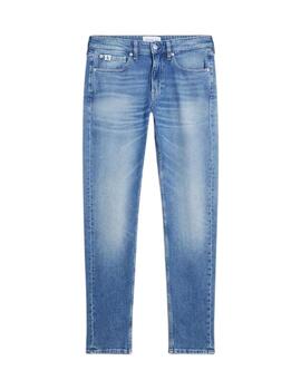 Pantalón vaquero Calvin Klein Slim Taper denim medio